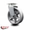 Service Caster 6 Inch V-Groove Semi Steel Cast Iron Wheel Swivel Caster with Roller Bearing SCC SCC-20S620-VGR - alternate 5